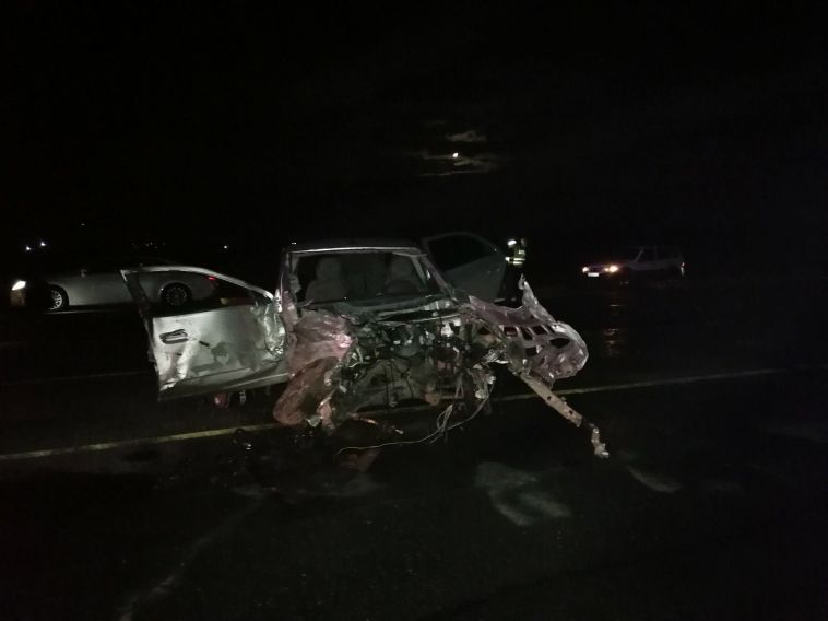 В Челябинской области погиб водитель легковушки после встречи с двумя грузовиками