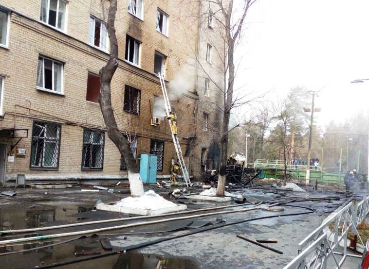 Ирина Гехт показала, как выглядит челябинская больница после взрыва