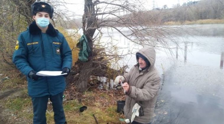 Сотрудники МСЧ провели инструктаж для рыбаков Челябинской области