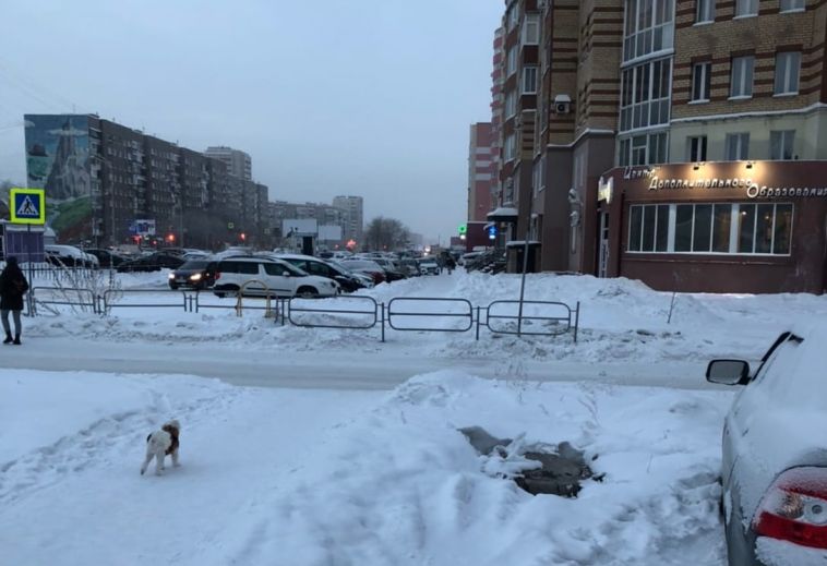 В Магнитогорске убрали очередной пешеходный переход