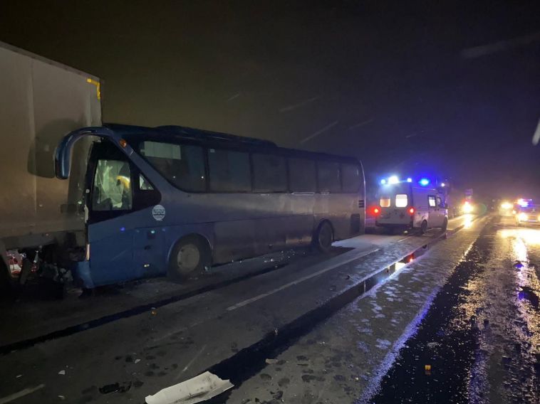 В Башкирии в смертельное ДТП попал автобус с туристами