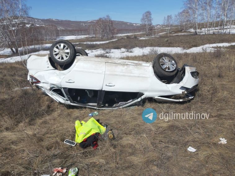 На трассе Магнитогорск-Ира водитель сломал позвоночник