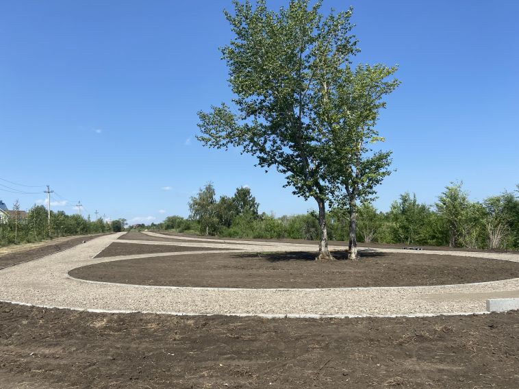 Глава Магнитогорска Сергей Бердников посмотрел на работу над новым парком