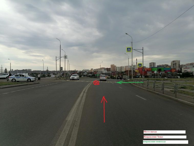 В Магнитогорске около храма сбили насмерть пешехода
