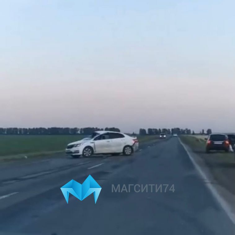 По дороге с Банного произошло крупное ДТП