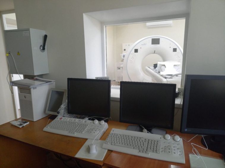 В Магнитогорске в детской больнице установили компьютерный томограф