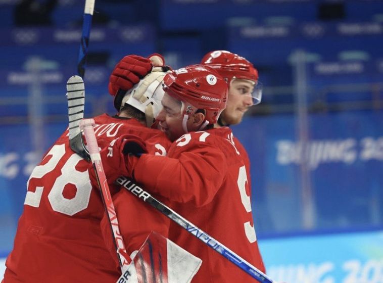 Российские хоккеисты обыграли Данию в четвертьфинале Олимпиады