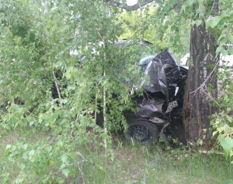На трассе разбился мужчина
