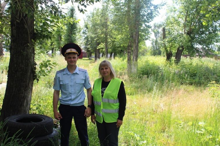 В Челябинской области полицейские спасли пожилую женщину в заброшенном парке