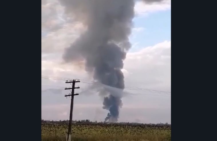 В Крыму в воинской части сдетонировали боеприпасы