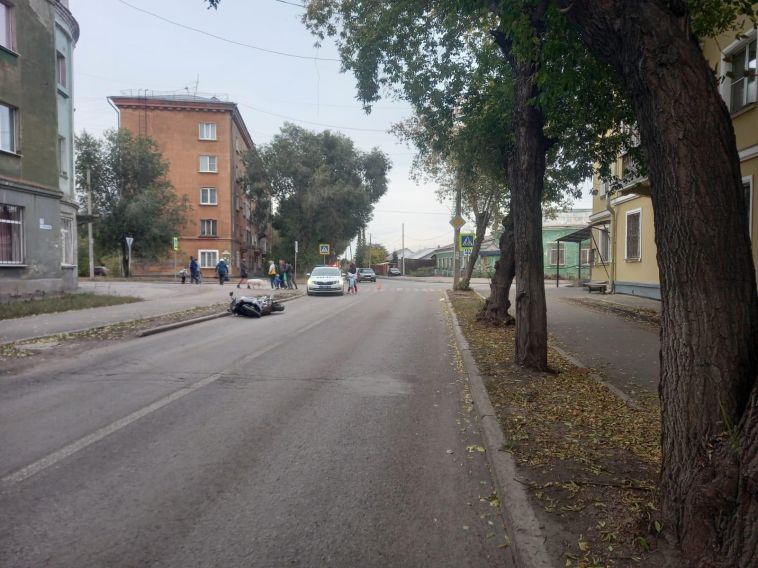 В Магнитогорске водитель мотоцикла сбил пешехода и скрылся с места преступления