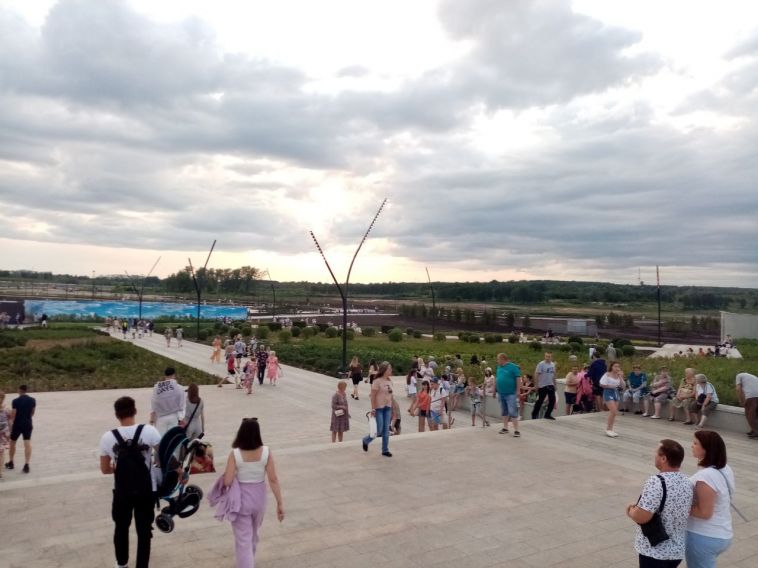 В Магнитогорске парк «Притяжение» получил награду за ландшафт и архитектуру