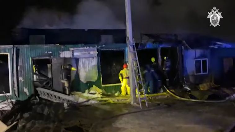 В Кемерове в доме престарелых в результате пожара погибли 20 человек