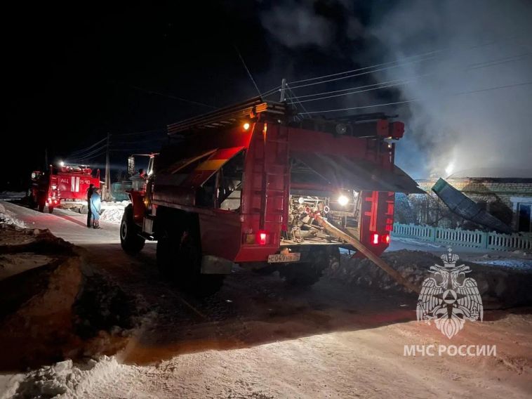 На Южном Урале в пожаре погибли два человека