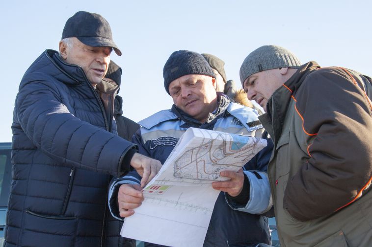 В Магнитогорске продолжается благоустройство территории «Притяжение»