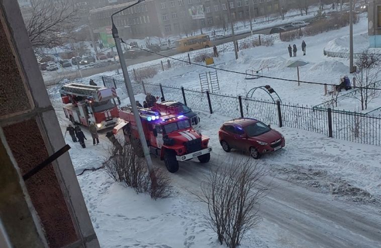 В Магнитогорске произошёл пожар в многоэтажке
