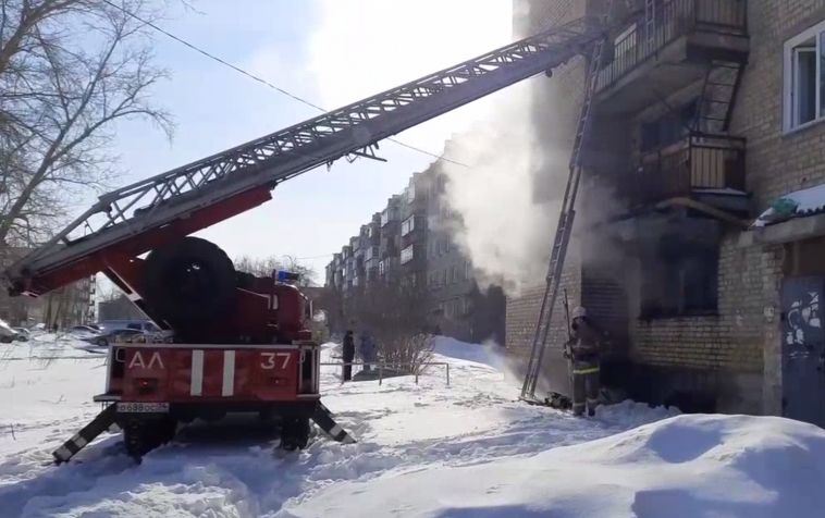 В Челябинской области пожар в многоквартирном доме унес жизнь южноуральца